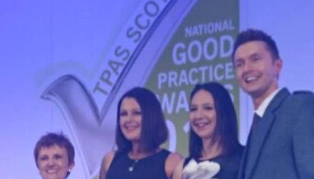Collecting award